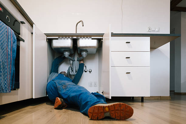Professional Leak Detection technician working in Mottville, NY